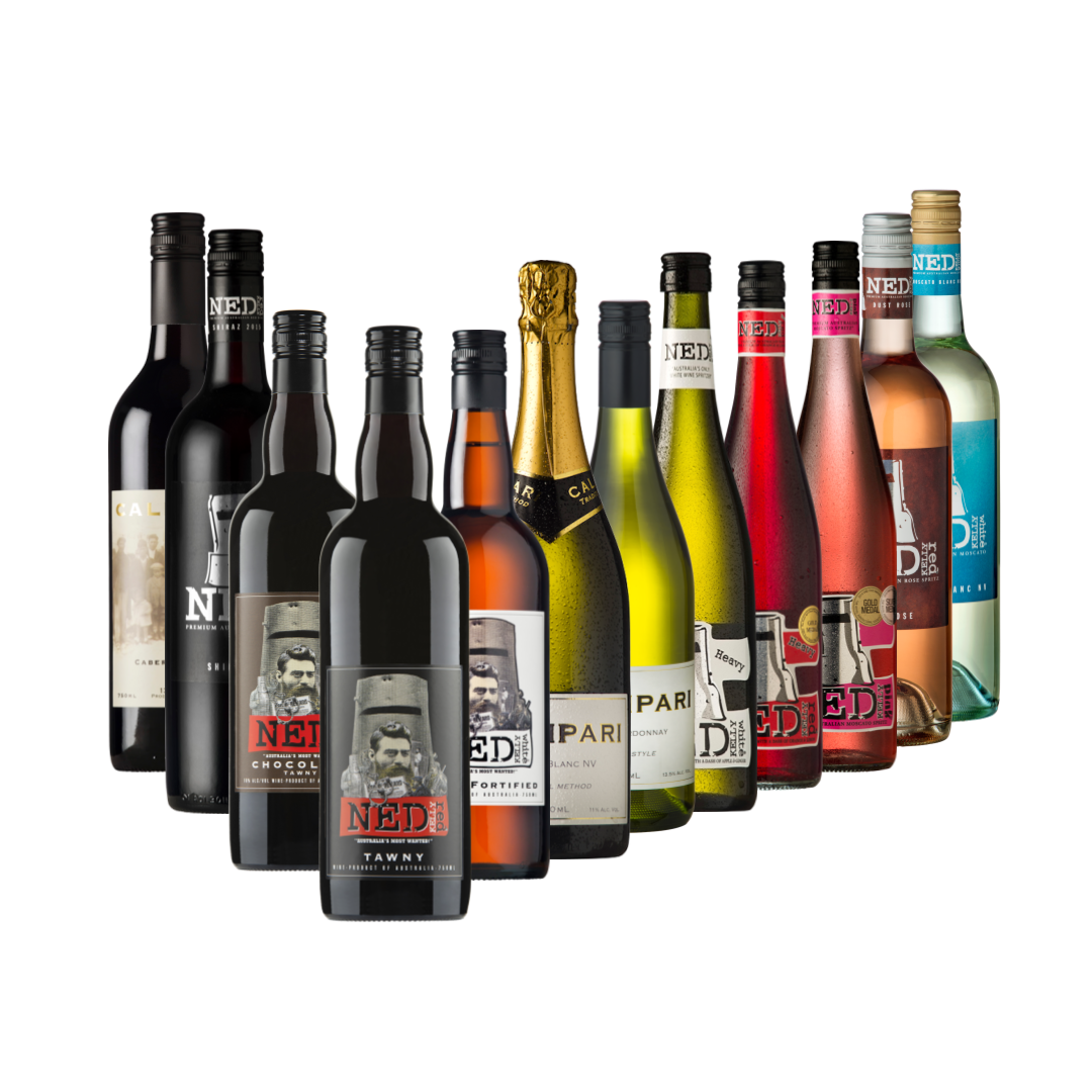 Ned Kelly Red & Callipari Wines Mixed Dozen (12 x 750ml)